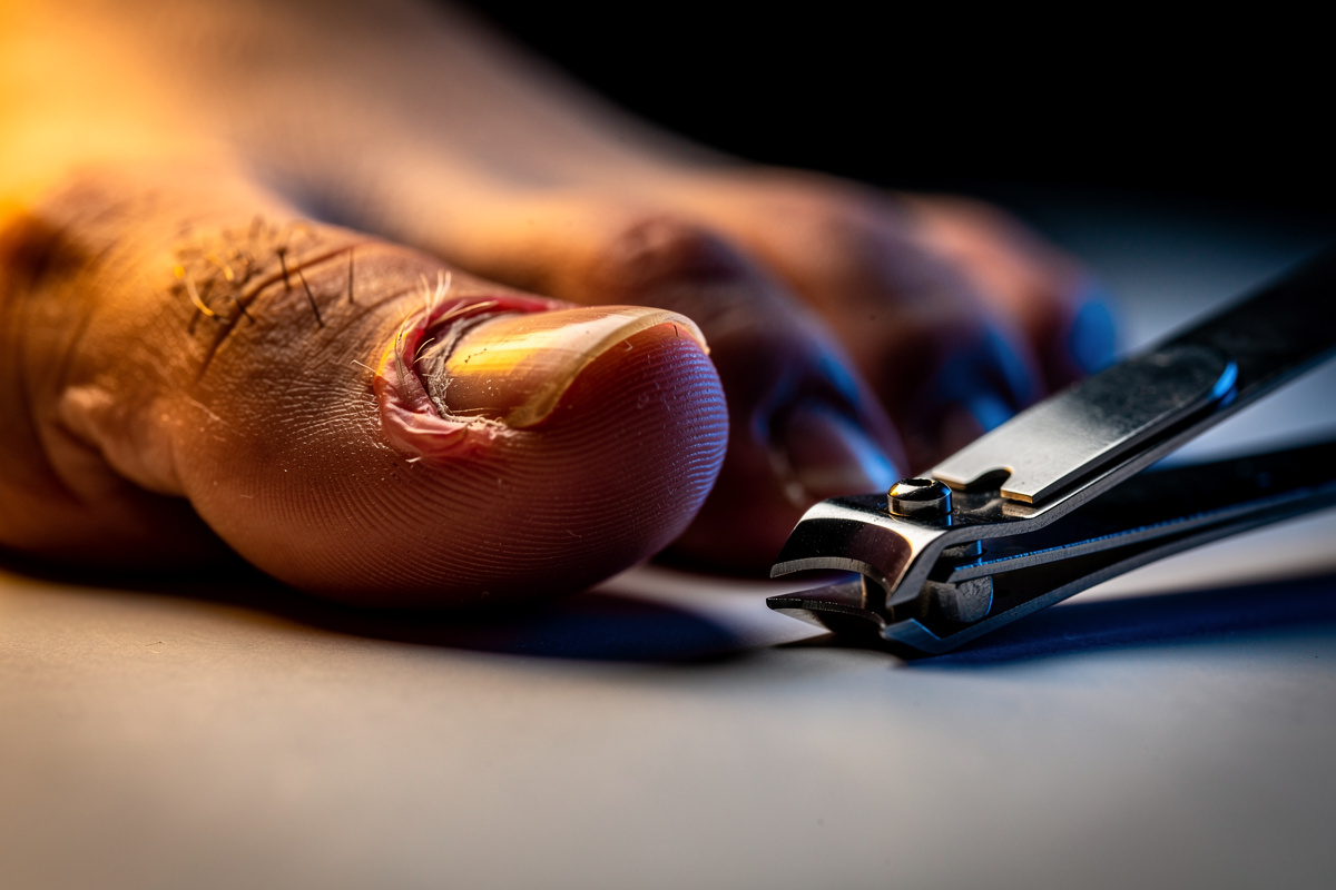 Comment couper un ongle en volute sans risque