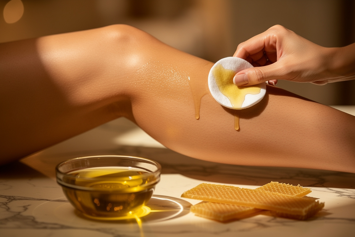 Comment enlever de la cire sur la peau facilement