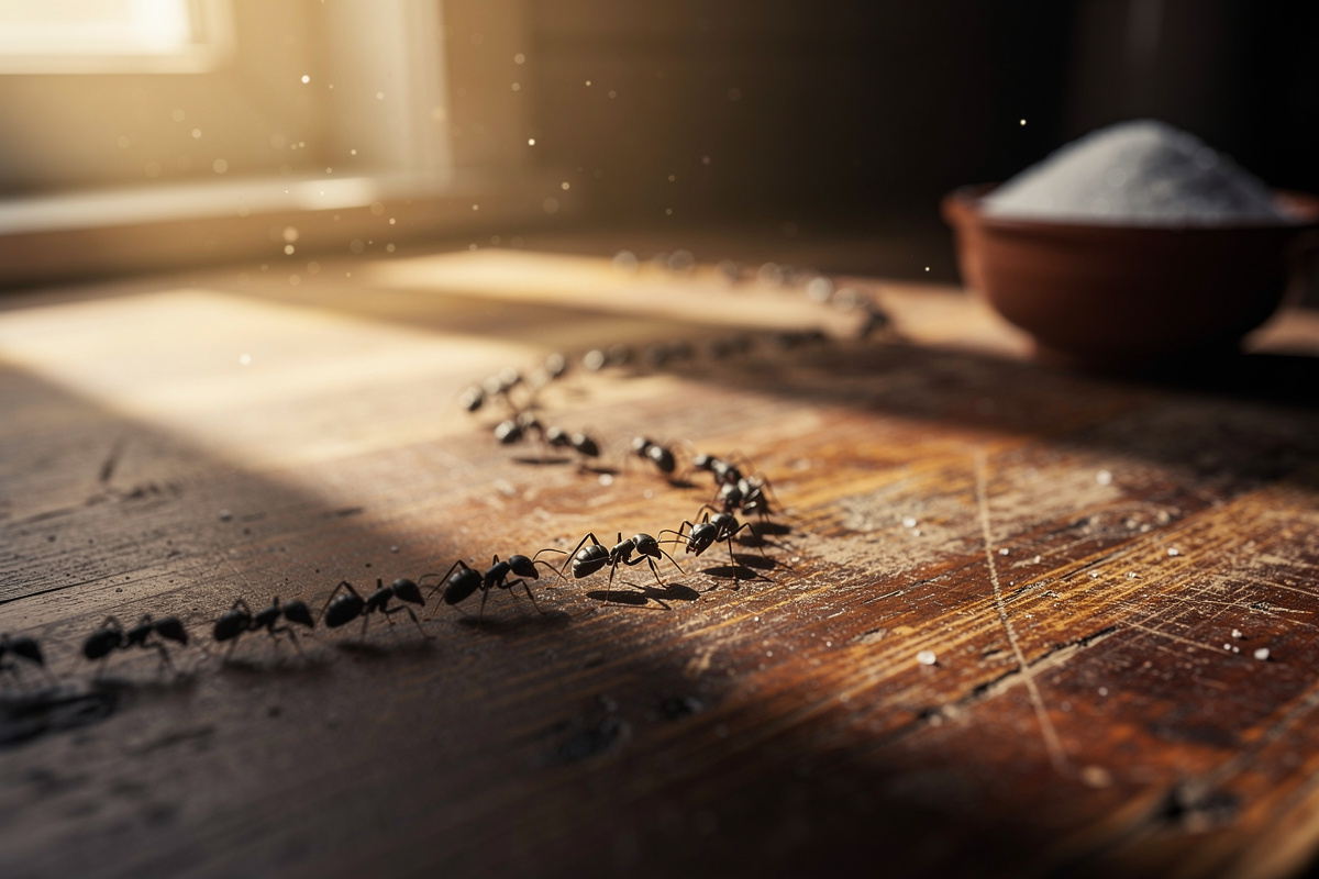 Fourmis dans la maison : signification, causes et solutions naturelles