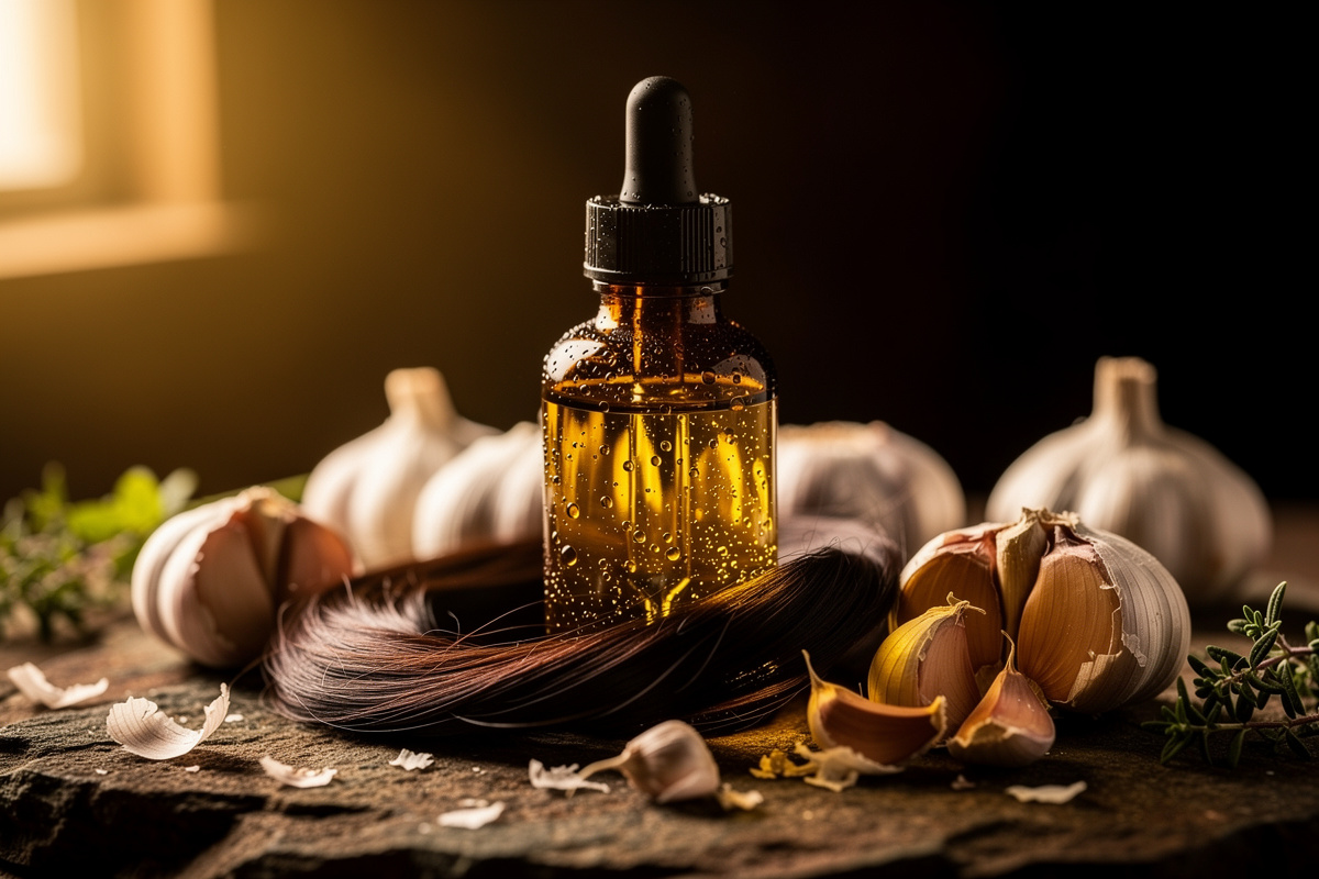 Huile d’ail pour cheveux : quels dangers éviter ?