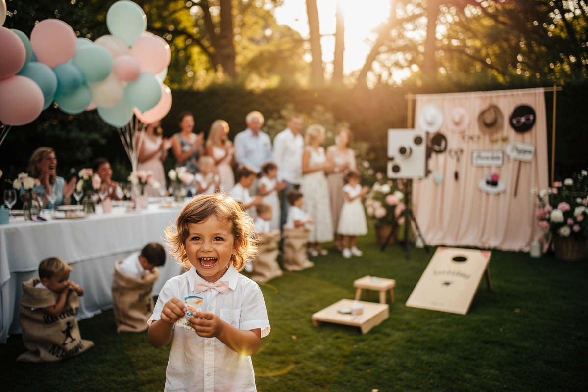 Jeux pour baptême : 15 idées pour une fête inoubliable