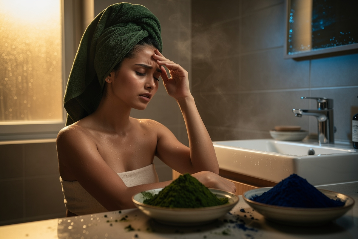Maux de tête après coloration végétale : causes et solutions
