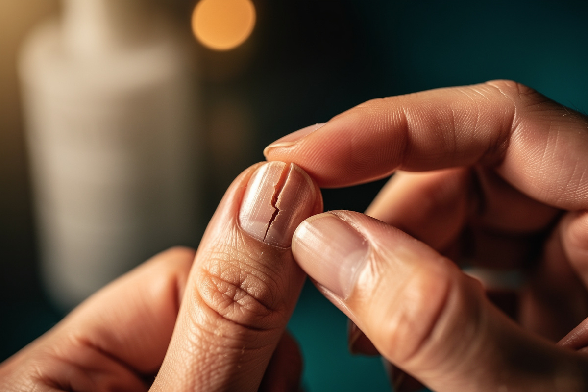 Pourquoi mon ongle se fend toujours au même endroit ?