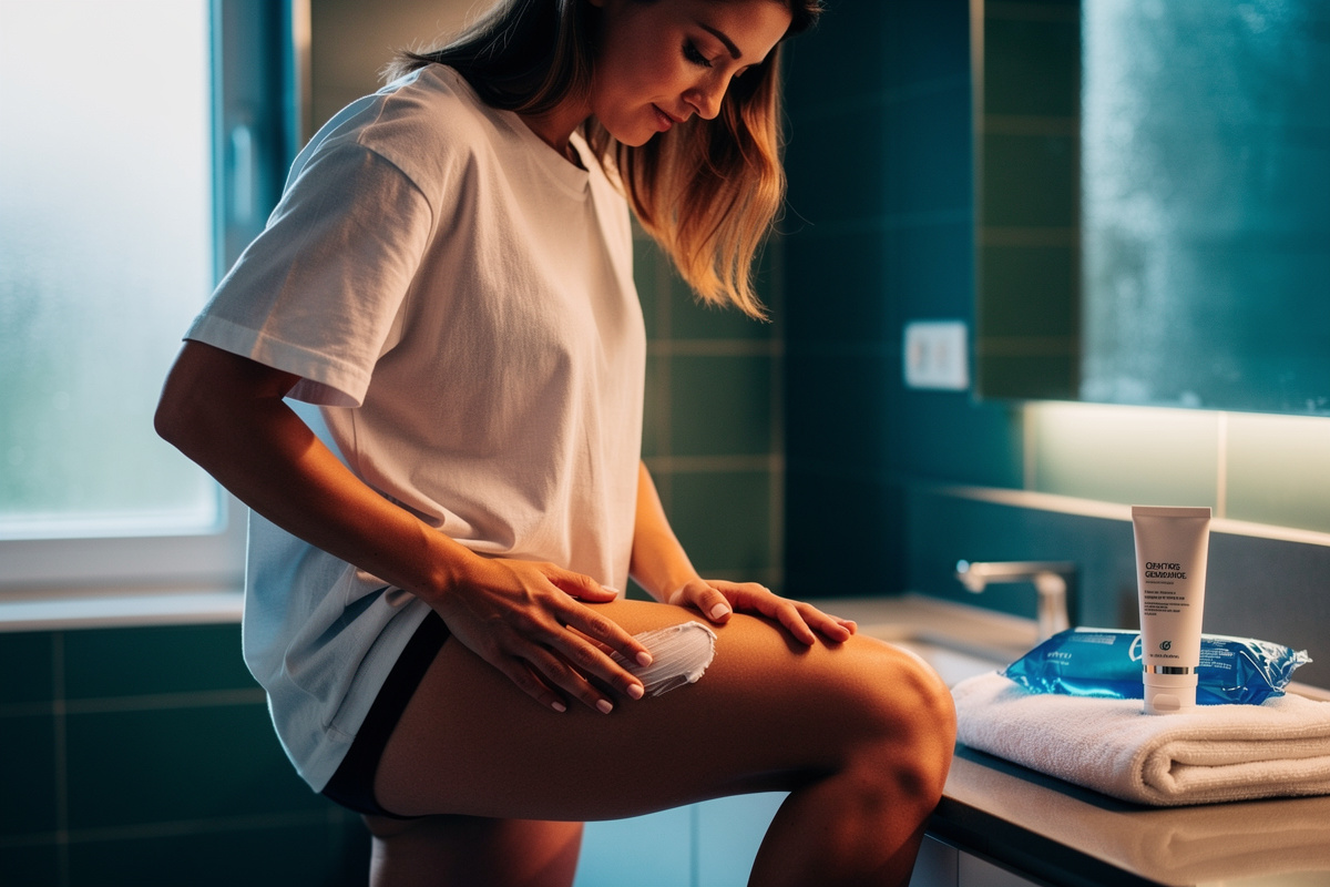 Brûlure après épilation laser au maillot : que faire ?