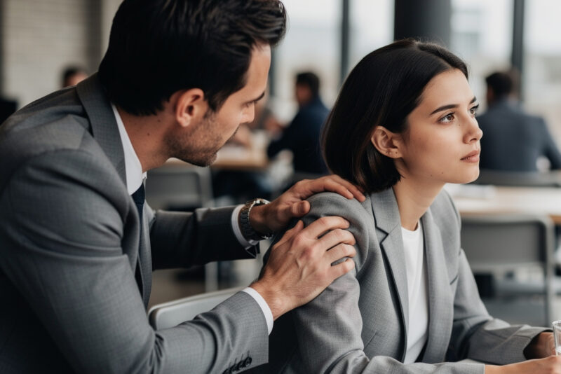 Toucher l'épaule d'une femme : quelle signification ?